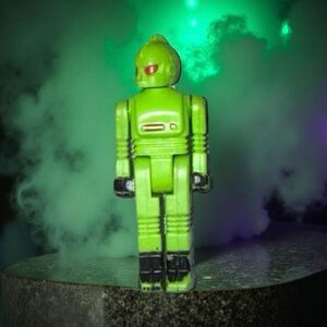 1985 Schaper Mega Star Aqua Fighters Stomper Pilot Mini Figure 1.5’’ A45